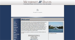 Desktop Screenshot of mcdirmitdavis.com